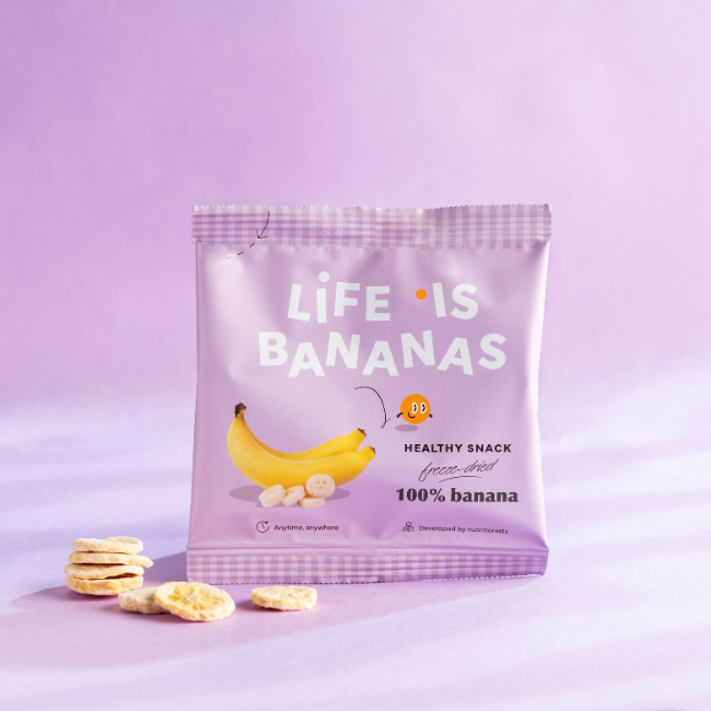 Banaansnack | 100% natuurlijk | zonder toegevoegde suikers