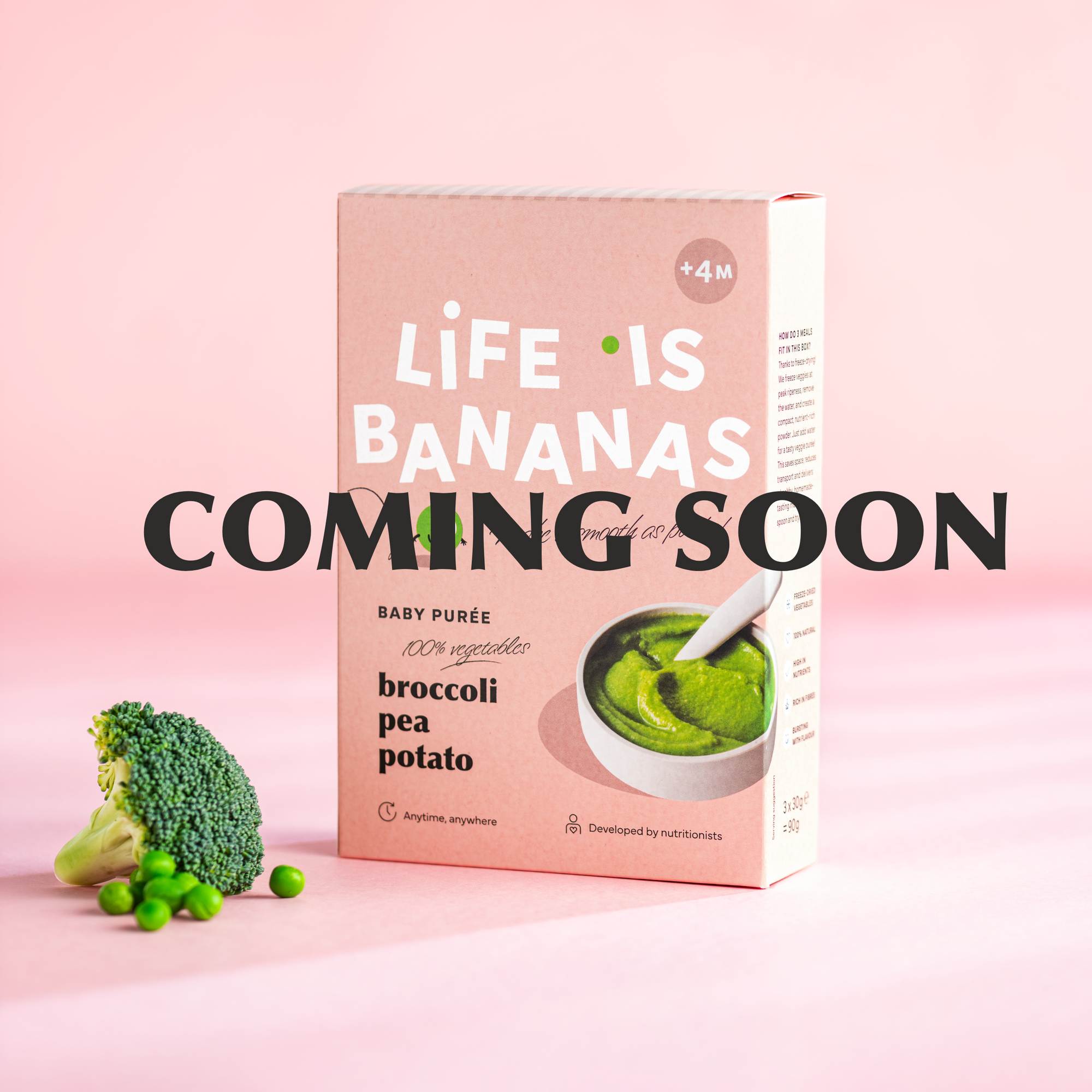 Broccoli erwt aardappel