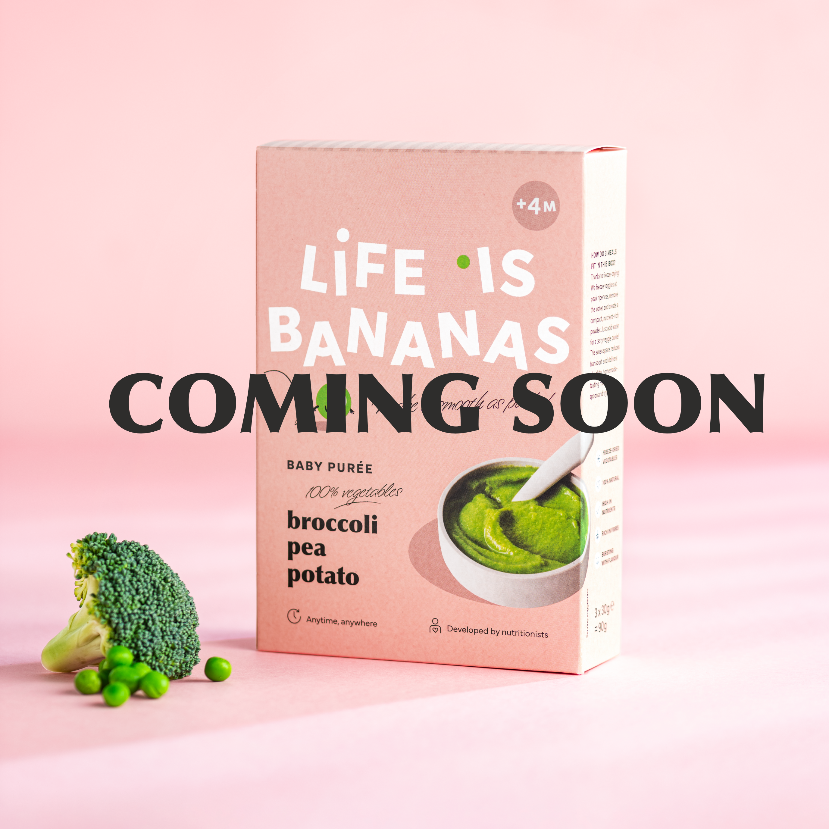 Broccoli erwt aardappel