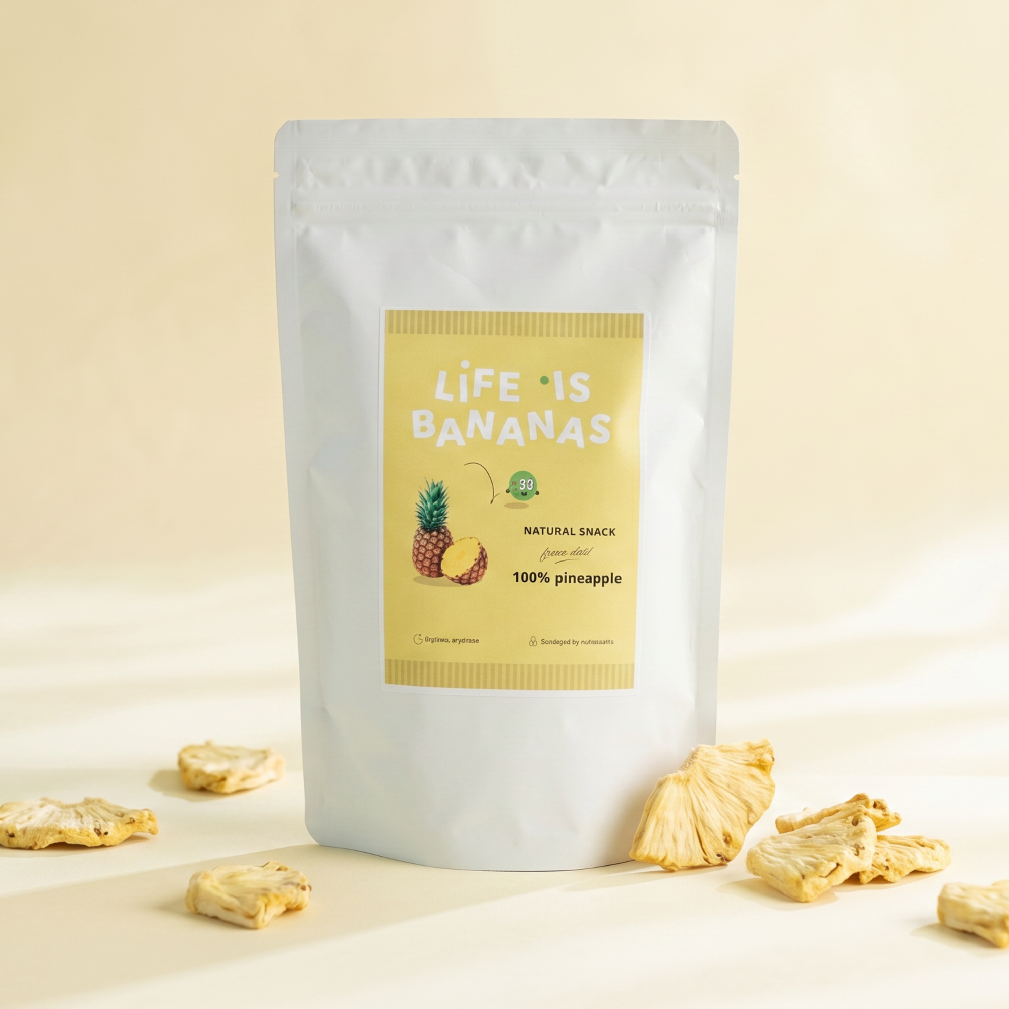 Pineapple Snack 100g |  100% natural | no added sugars