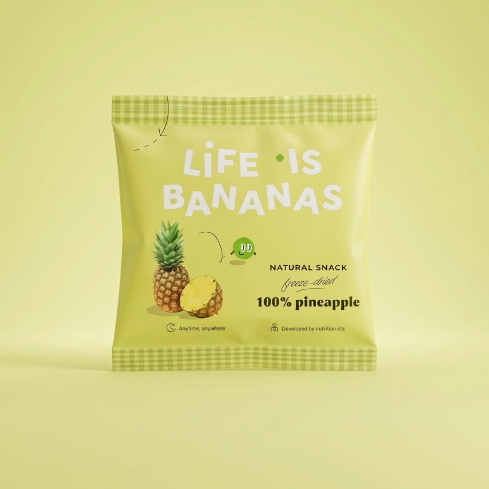 Ananassnack | 100% natuurlijk | zonder toegevoegde suikers
