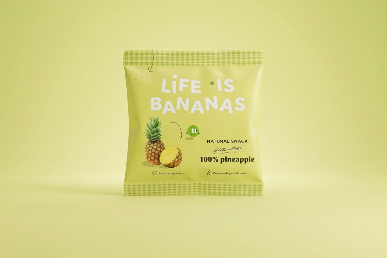 Ananassnack | 100% natuurlijk | zonder toegevoegde suikers
